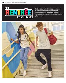 Catalogue Carrefour | LA RENTRÉE À PETIT PRIX page 4