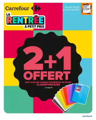 Catalogue Carrefour (valable jusqu'au 11-08)