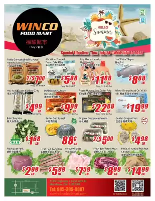 WinCo Food Mart flyer
