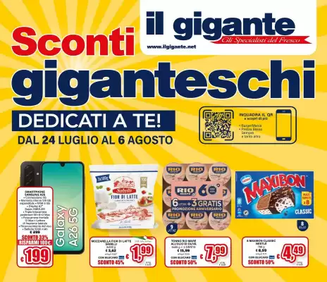 Volantino Il Gigante