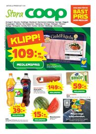 Stora Coop reklamblad vecka 31 Sida 1
