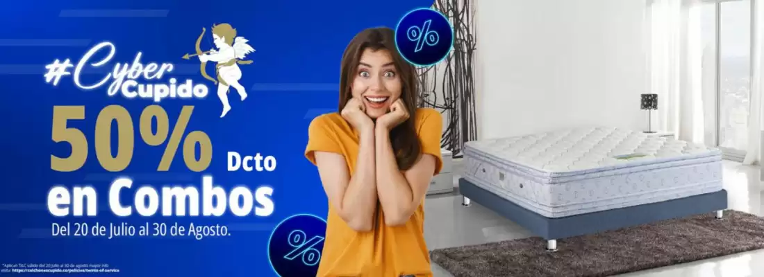 Catálogo Colchones Cupido (válido hasta 30-08)