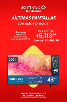 Catálogo Sam's Club (válido hasta 31-07)