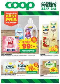 Coop reklamblad vecka 31 Sida 1