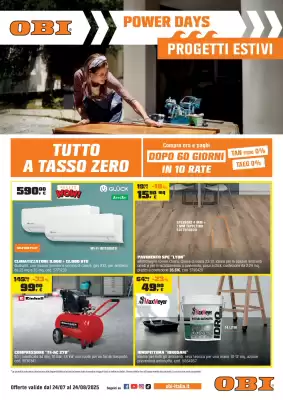 Volantino OBI (valido fino al 24-08)