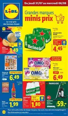 Catalogue Lidl (valable jusqu'au 6-08)