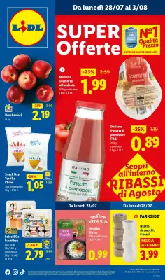 Volantino Lidl (valido fino al 3-08)