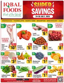 Iqbal Foods flyer week 30 Page 1