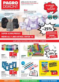 Pagro Diskont Flugblatt Seite 1
