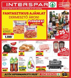 Interspar akciós újság hét 30 Oldal 1