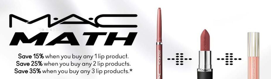 MAC Cosmetics leaflet Page 1
