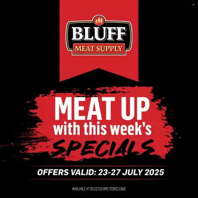 Bluff Meat Supply catalogue (valid until 27-07)