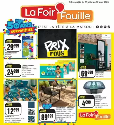 Catalogue La Foir'Fouille (valable jusqu'au 2-08)