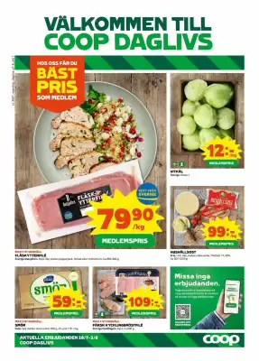 Coop Daglivs reklamblad