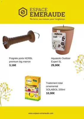 Catalogue Espace emeraude
