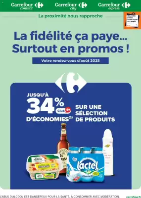 Catalogue Carrefour Contact (valable jusqu'au 31-08)