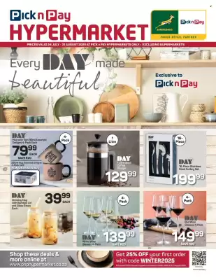 Pick n Pay Hypermarket catalogue