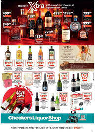 Checkers Liquor Shop catalogue Page 1
