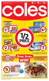 Coles catalogue week 30 Page 1