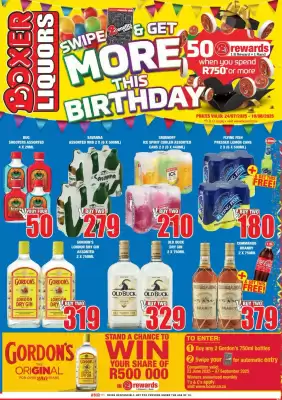 Boxer Liquors catalogue (valid until 10-08)