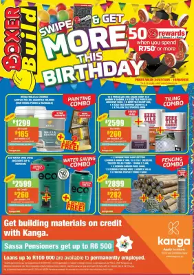 Boxer Build catalogue
