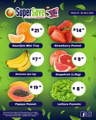 Super Save catalogue (valid until 26-07)
