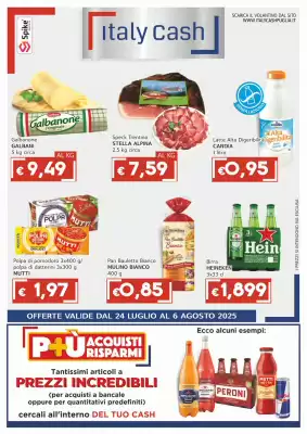 Volantino Italy Cash