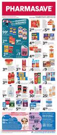 Pharmasave flyer Page 1
