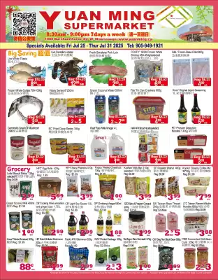 Yuan Ming Supermarket flyer (valid until 24-08)