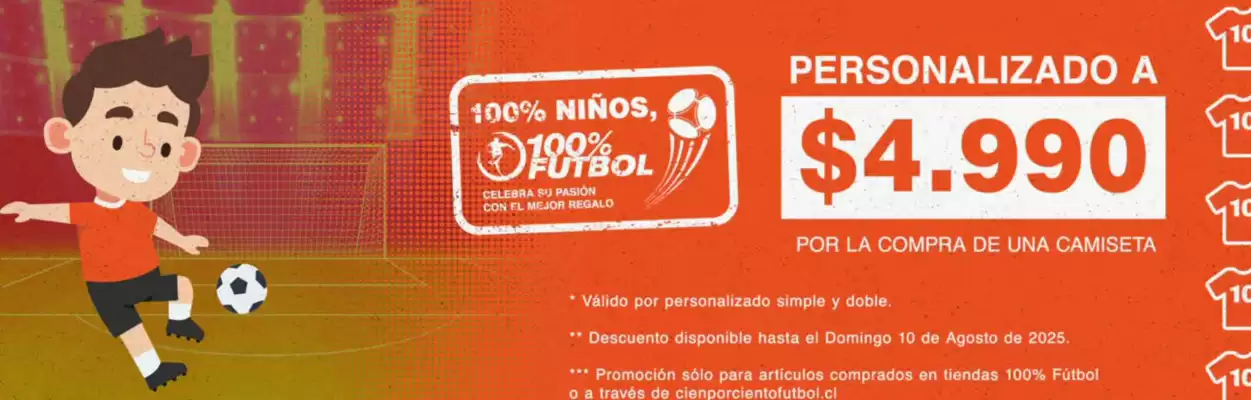 Catálogo 100% Futbol (válido hasta 10-08)