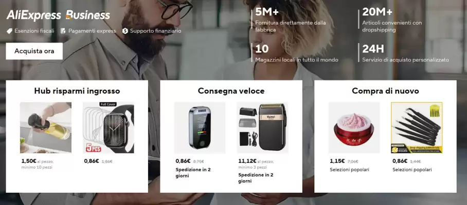 Volantino Aliexpress (valido fino al 3-08)