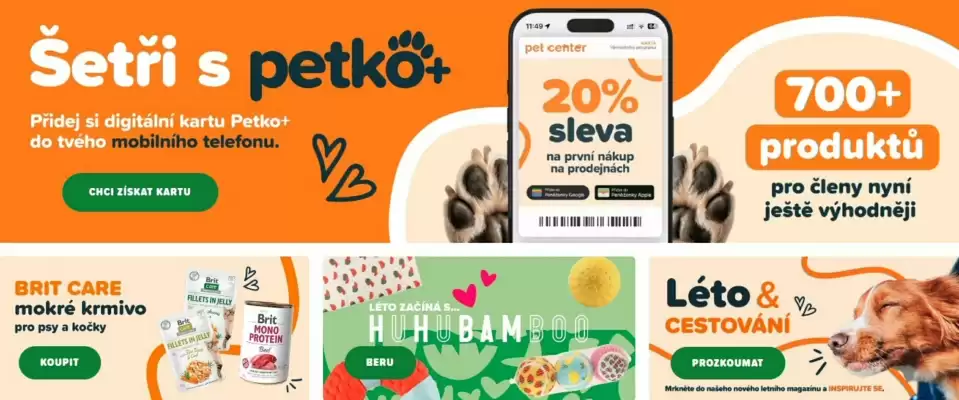 Pet Center leták