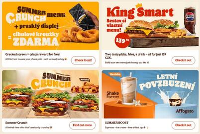 Burger King leták Strana 1