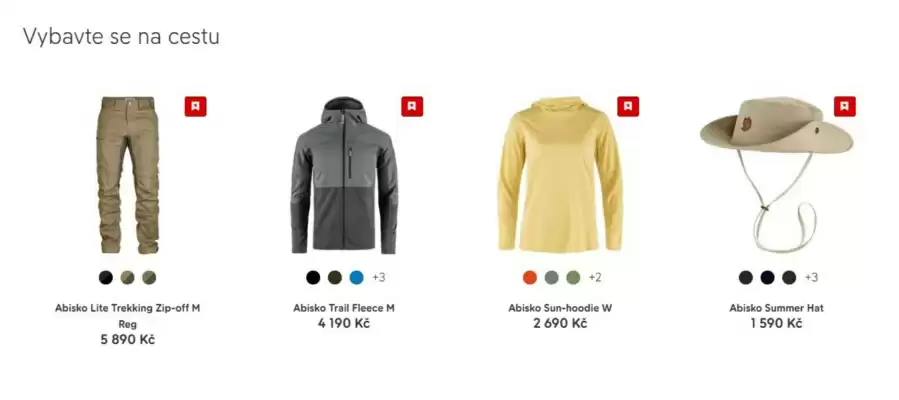 Fjallraven leták (platné do 4-08)