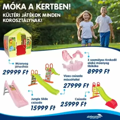 Játéksziget akciós újság (érvényes eddig: 31-07)