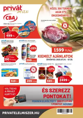 PRIVÁT akciós újság (érvényes eddig: 30-07)
