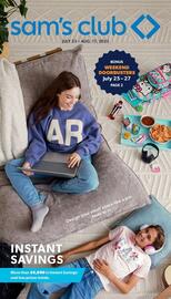Sam's Club Weekly Ad Page 1