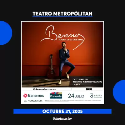 Catálogo Ticketmaster (válido hasta 31-07)