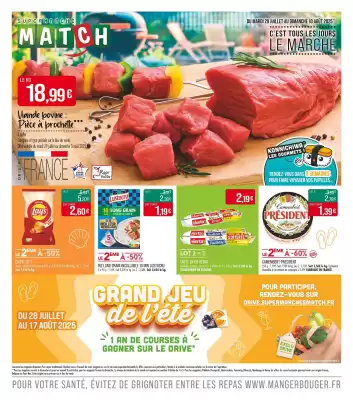 Catalogue Match (valable jusqu'au 10-08)