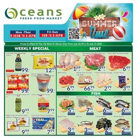 Oceans Fresh Food Market flyer week 30 Page 1