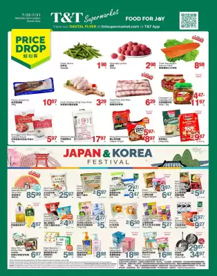 T&T Supermarket flyer (valid until 31-07)