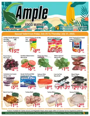 Ample Food Market flyer