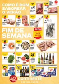 Folheto Continente | Fim de Semana Página 1