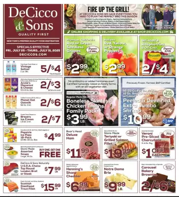 DeCicco & Sons Weekly Ad