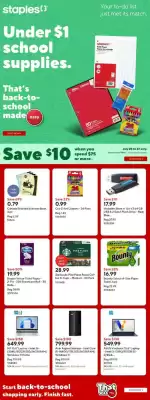Staples flyer