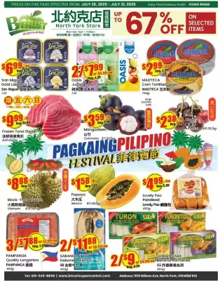 Btrust Supermarket flyer (valid until 1-08)