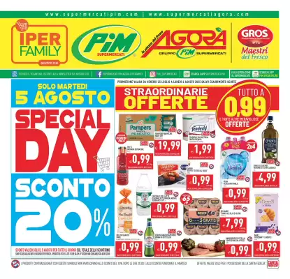Volantino Supermercati Agorà