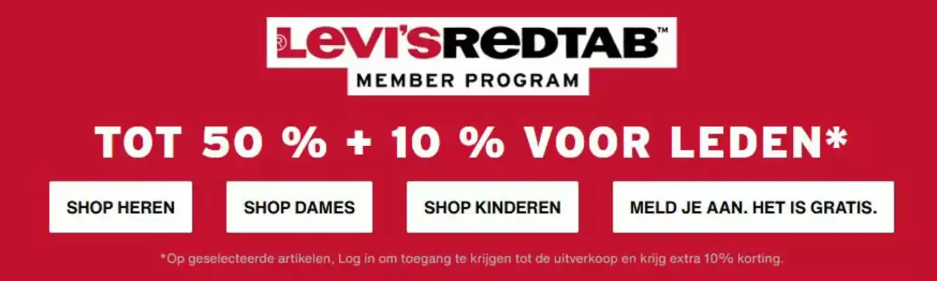 Levi´s folder (geldig t/m 31-07)