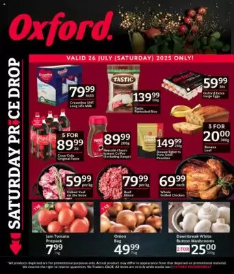 Oxford Freshmarket catalogue