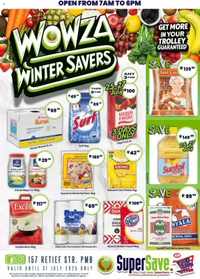 Super Save catalogue (valid until 31-07)